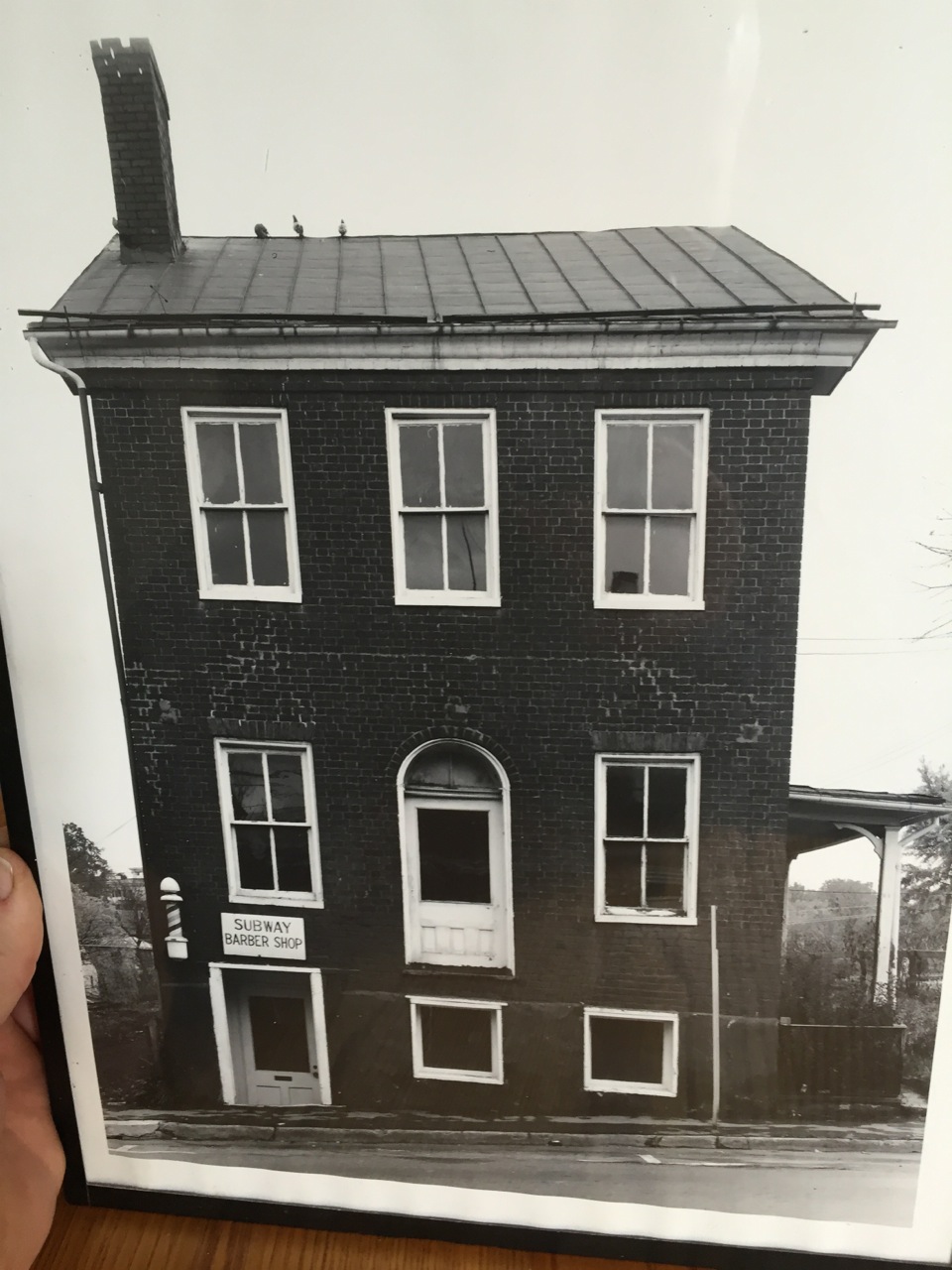PIcture of the historic Jacob Ruff House in Lexington, Virginia- Elk Mountain Contracting
